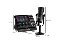 Hercules DJ Stream Essentials Kit – Kit de Streaming Profissional com Interface XLR Hercules DJ Stream Essentials Kit – Kit de Streaming Profissional com Interface XLR